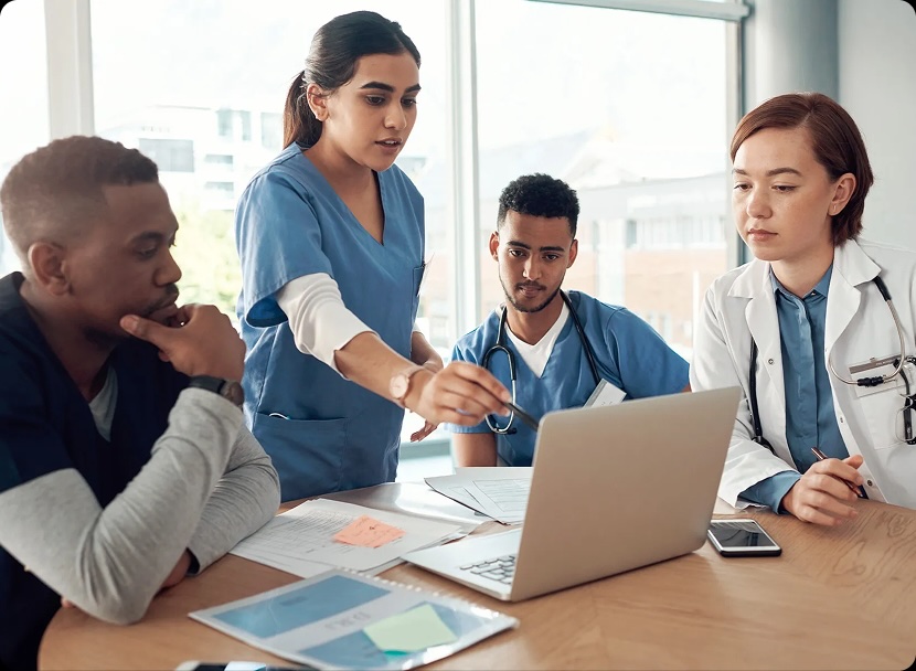 Healthcare professionals driving meaningful change